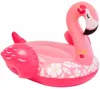 custom pink inflatable largest flamingo pool float / swan float swimming mattress