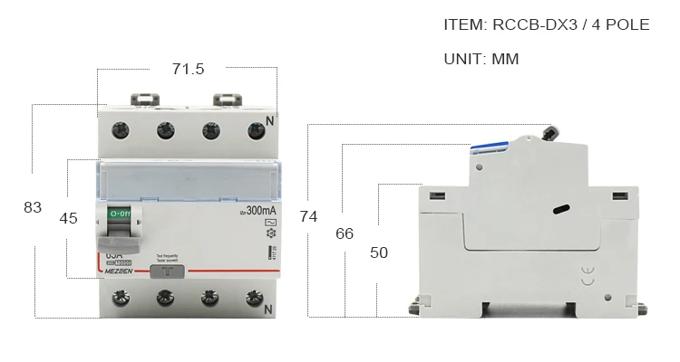 Rccb 10ka 10ma 100ma Elcb Electrical Rcd 10a 20a Rcbo Oem Plug - Buy ...
