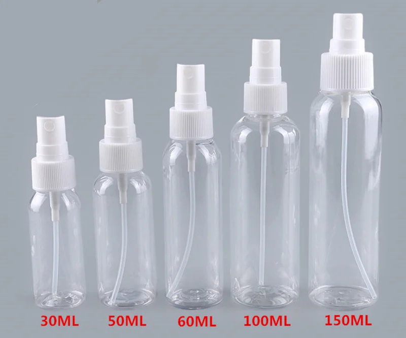 30ml 50ml 100ml Pet Plastic White Blue Clear Amber Cheap Cosmetic Spray ...