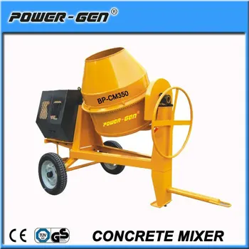 Power-gen Construction Machinery 350l Cement Concrete Mixer - Buy