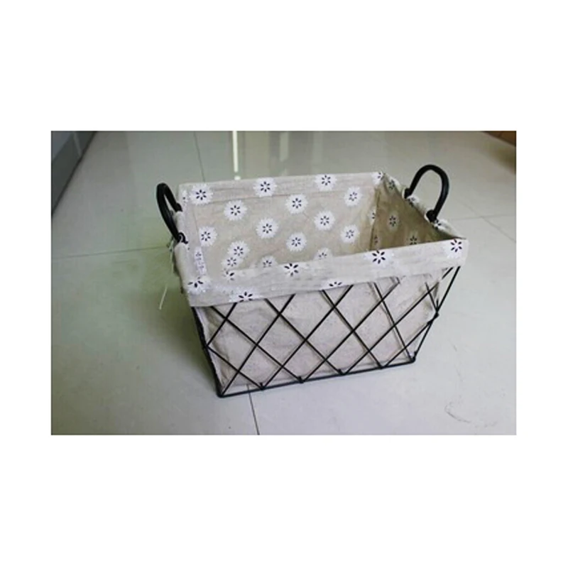 Handmade Wire Mesh Kitchen Storage Baskets Stainless Steel Wire