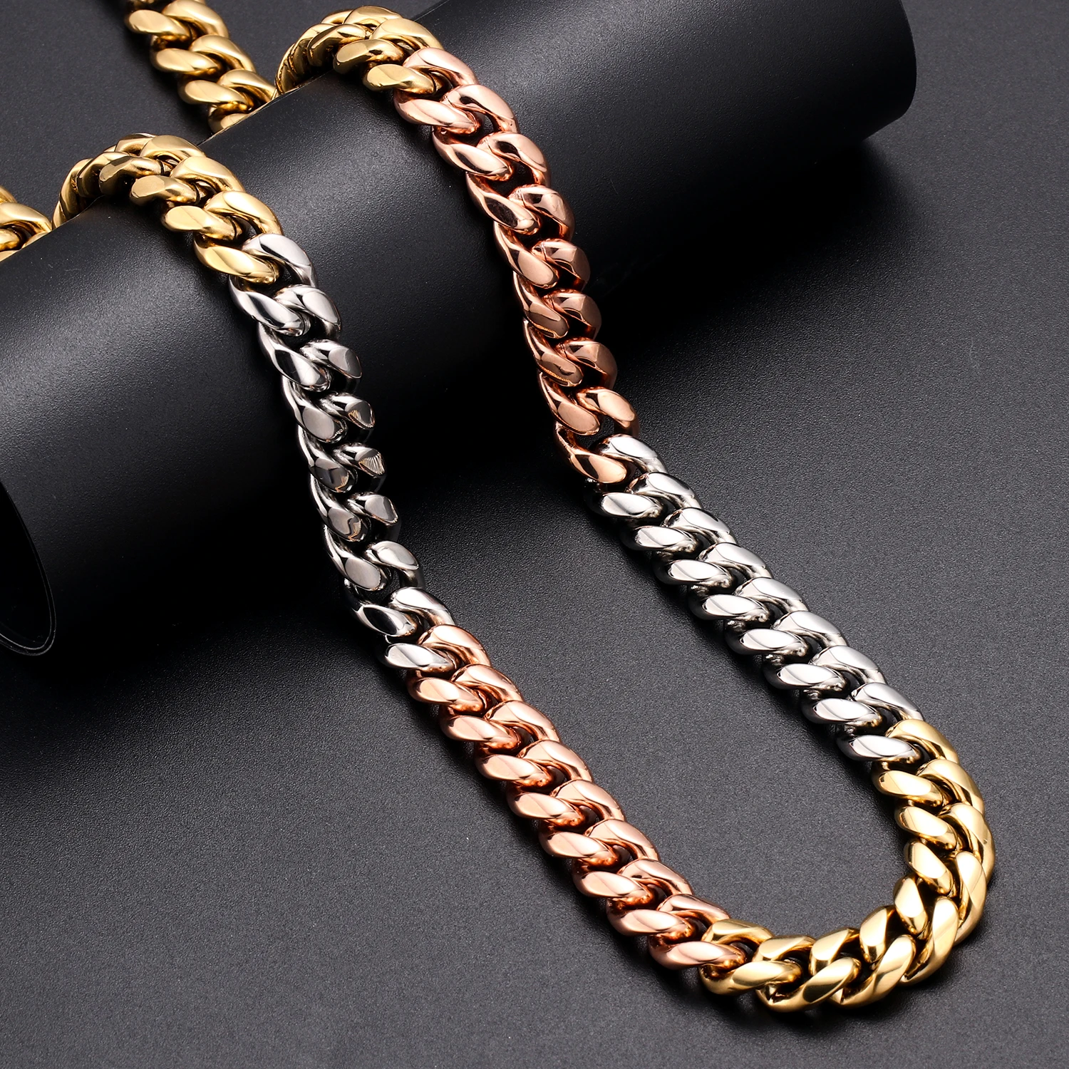 Gold Plated Stainless Steel Necklace Jewelry Chain Men Buy Stainless