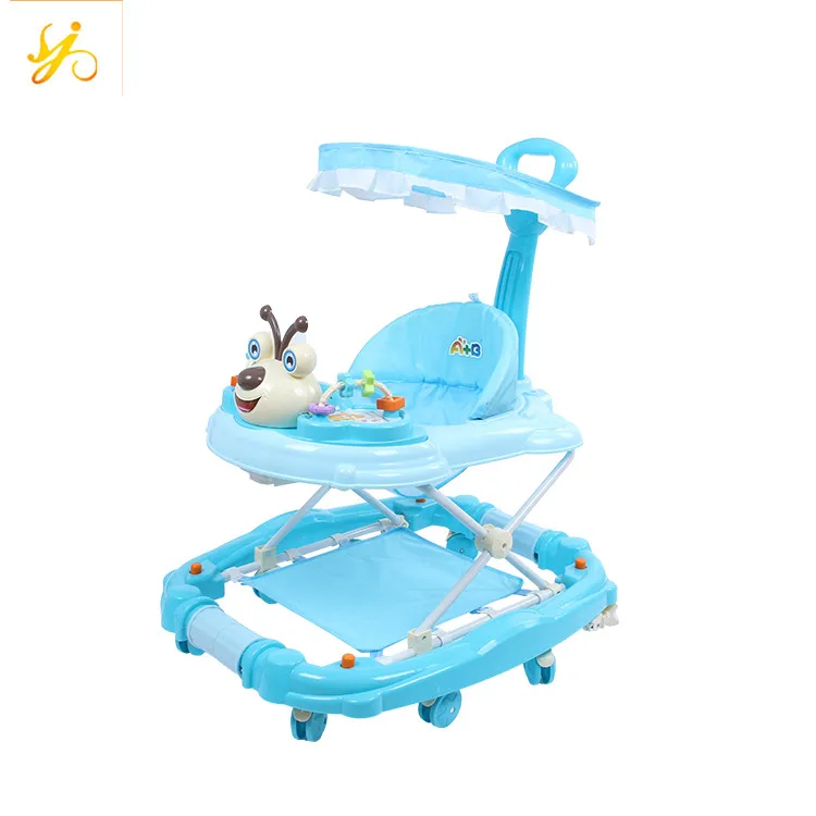 Unisex Cool Round Baby Walker Seat / Simple Foldable Baby Walker Online