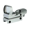 Wholesale silvery color 4 type reticle red dot scope reflex sight HD101Y for hunting riflescope