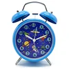 Elderly loud bell vibrating alarm clock