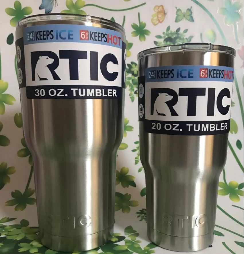 20 oz. RTIC Vacuum Sealed Tumblers