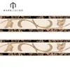 Very beautiful waterjet marble tiles design floor pattern marble medallion border