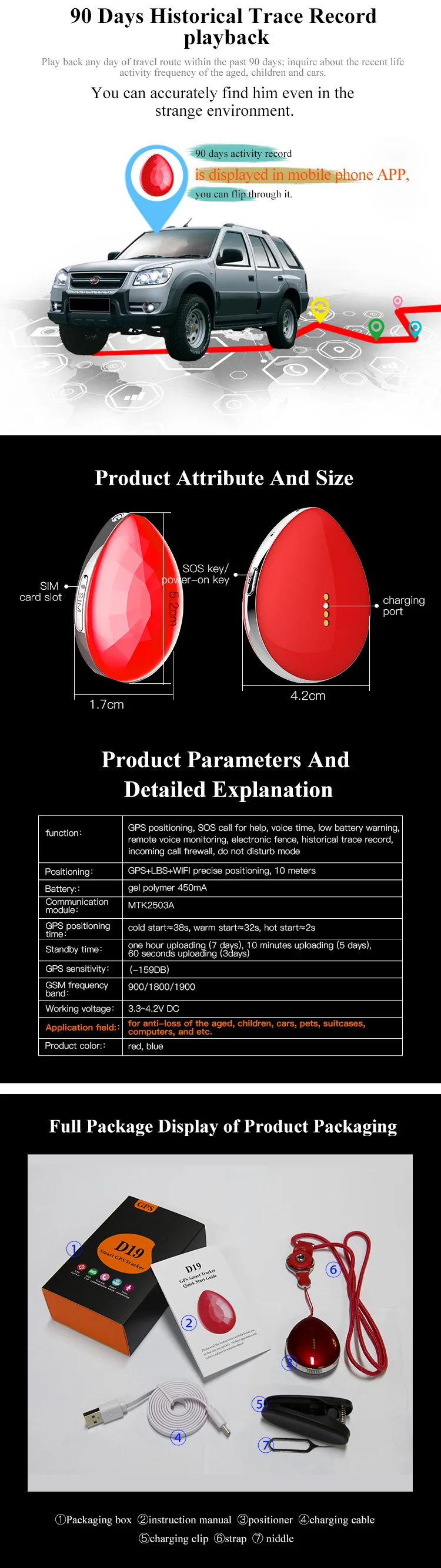 Key Fob Tracker Gps Cell Phone Locator Tracker D19 And Gps Locator Gps