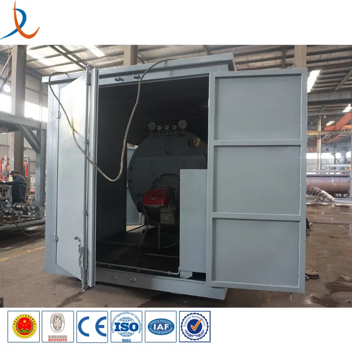 120 Ton Three Pass Structure Steam Generator / Steam Engine Electric
