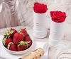 Custom made small gift hat boxes, single rose box, mini rose box