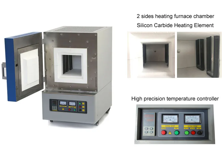 1400c High Temperature Small Glass Melting Electric Ceramic Laboratory