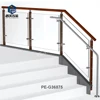 42 inches high floor mounted glass stair railing cost for stairs