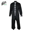 black chinese traditional health fabric kung fu costume