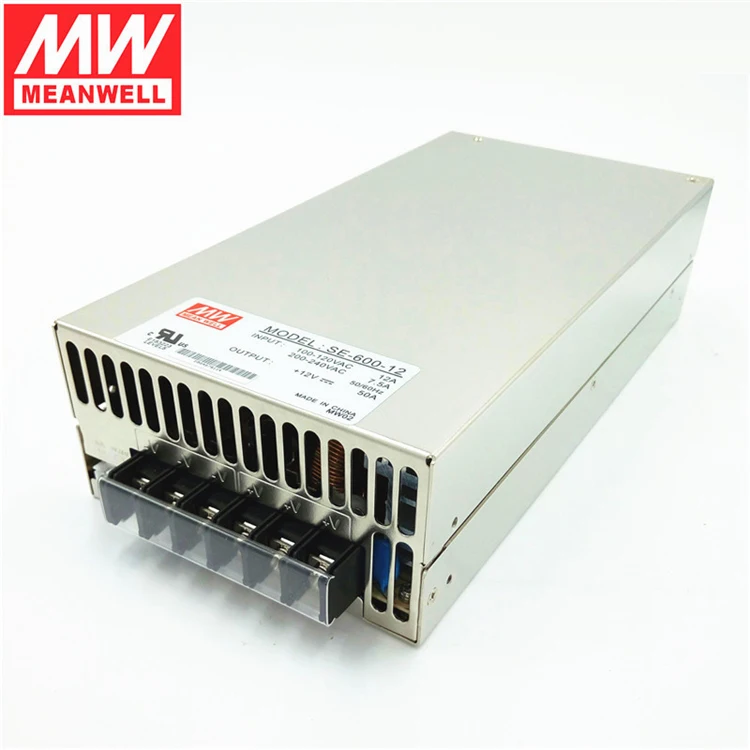 Original Mean Well Power Supply Ac Dc 600w Se-600-12 - Buy ( Original Mean  Well ) Se-600-12,Meanwell 600w 12v 50a Power Supply Se-600-12 12v 50 Amp  Switching Power Supply,Original Se-600-12 12v/50a Single