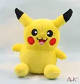 10pcs lot wholesales hot sales Pokemon cartoon Pikachu Plush Toy laugh Pikachu 15cm