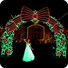 Outdoor christmas decorations wedding arches lights