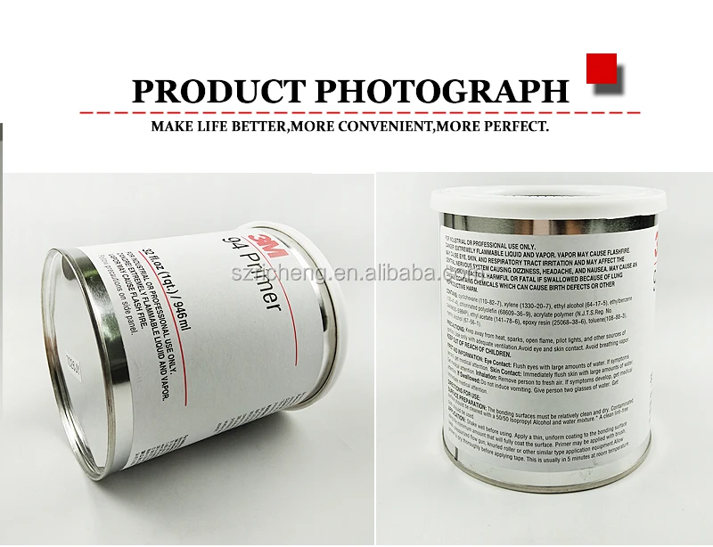 Genuine 3m Primer 94 Liquid Adhesion Promoter For Adhesive Tapes 3m