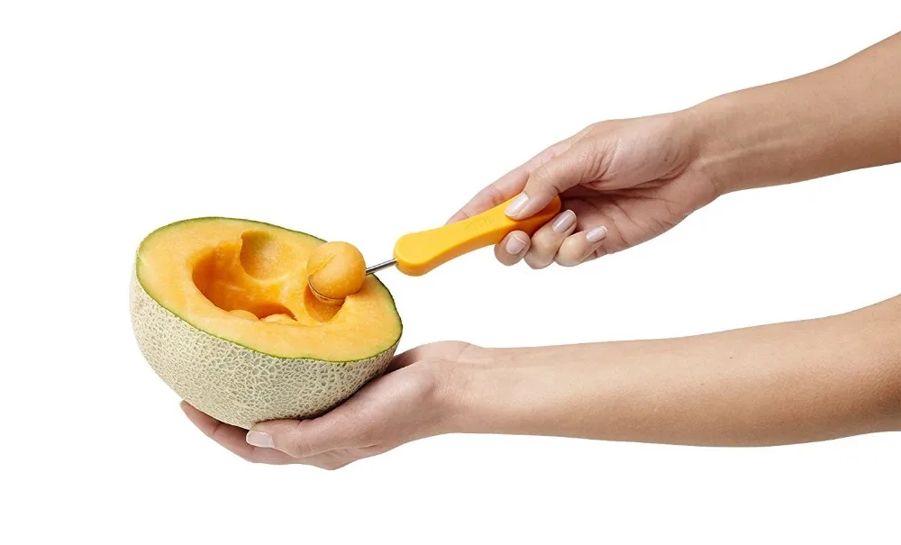 Stainless Steel Melon Baller And Fruit Scoops Set Scoop Troop Melon