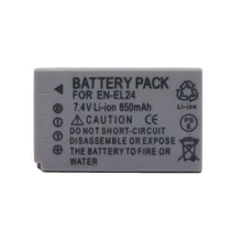 850mAh EN-EL24 EN EL24 Camera Battery For NIKON 1 J5 Camera