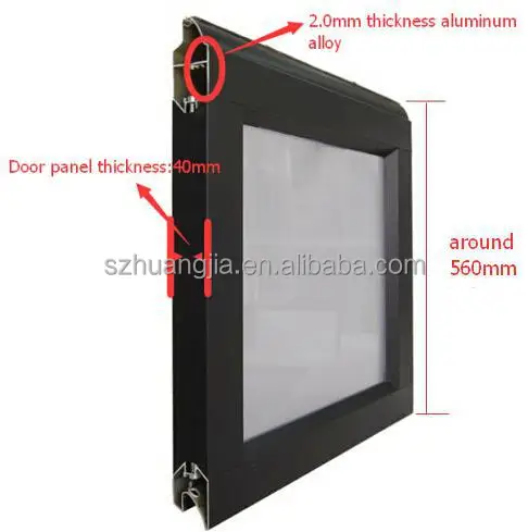 Black Anodized Aluminum Frame Automatic Frosted Tempered Glass Panels Garage Door prices