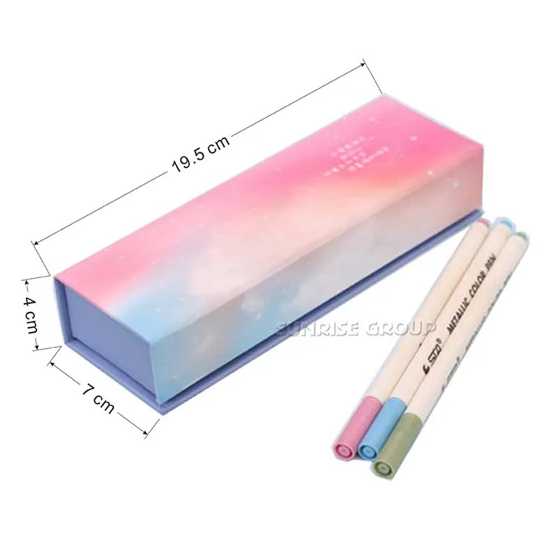 Custom Printed Paper Cardboard Pen Packaging Box