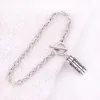 B0255 Huilin Jewelry High Quality Snowboard Shape Pendant Hinged Bracelet Unisex