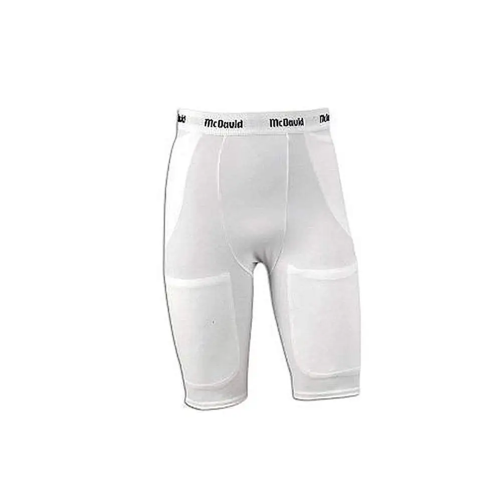 Martin Mens Football 6 Pocket Girdle with 5 Fixed Pads White Size Small ...