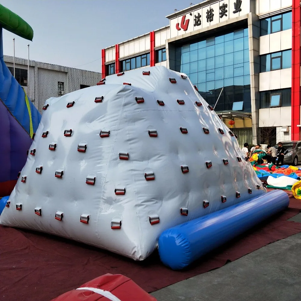 High Quality 0.9mmpvc Water Sports Game Inflatable Water Iceberg Climbing  Inflatable Mountain - Buy Ice Mountain Water,Mountain Climbing Bag,Mountain  Bike Games Product on Alibaba.com
