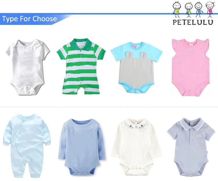 Branded Newborn Baby Clothes Classical Design Knitted Cotton Baby