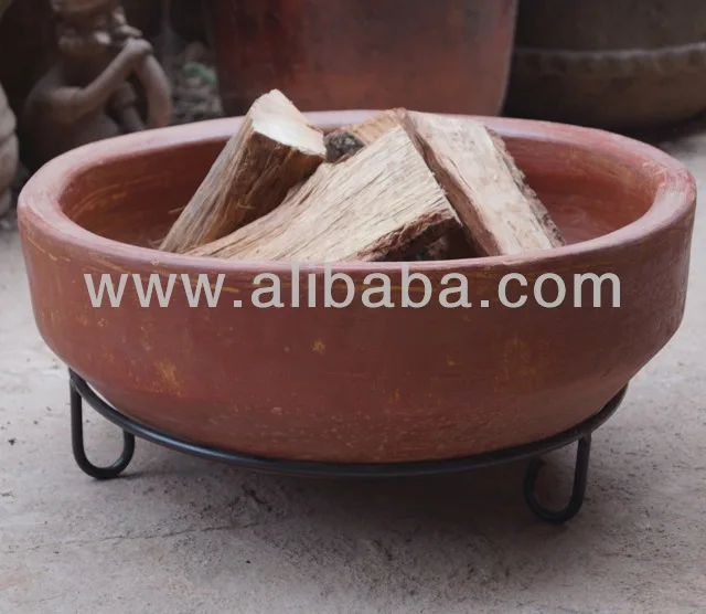 Handmade Mexican Clay Fire Pit 44cm Buy Ceramic Fire Pit