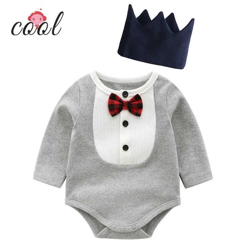 1 An Prince Bebe Hiver Barboteuses Nouveau Ne Bebe Garcon Body Ensemble Avec Bebe Chapeau Buy Nouveau Ne Bebe Barboteuses Nouveau Ne Bebe Vetements Onesie Anniversaire Bebe Garcon Robe Product On Alibaba Com