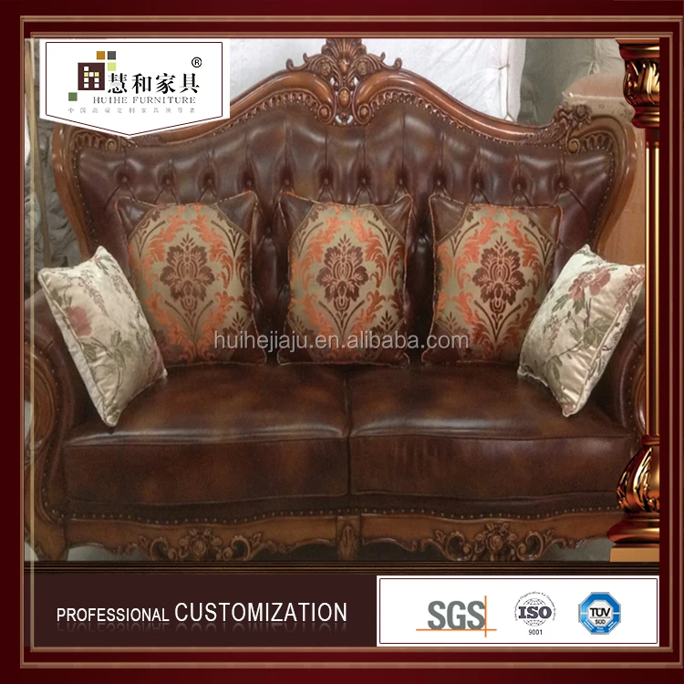 Customized Soft Fashion Stanley Leather Sofa China Studded Product On Alibaba