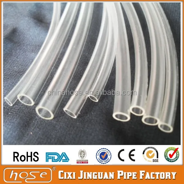 3//8/" inch PVC Poly Tube Clear Plastic Hose Pipe Flexible Food Grade 9mm I.D