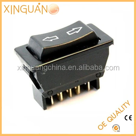 Universal Auto Car Power Window Switch 5-pin DC 12V 20A ON/OFF SPST Rocker BLACK