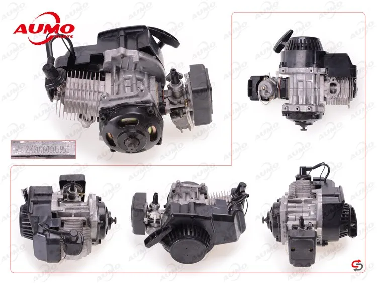 Cheap Chinese Mini Sport Motorcycle Engine Pocket Bike Engine 50cc Two