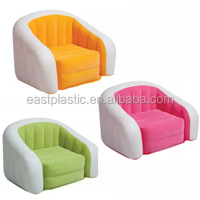 Pvc Air Sofa Kids Inflatable Arm Chair 