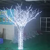 Indoor waterpoof Christmas decorative LED artificial cherry blossom tree light for wedding LED cool white cherry blossom tree