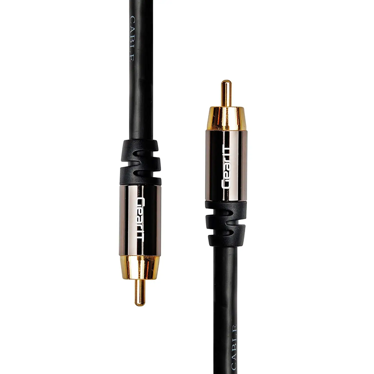 Vanco 110022X Subwoofer RCA Metal Hooded Video Cable 12 Feet Discontinued by Manufacturer