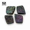 Wholesale Rainbow Red Color Agate Druzy Pendants