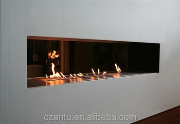 Real Flame Bio Ethanol Burner Insert 1 5m With Remote Control