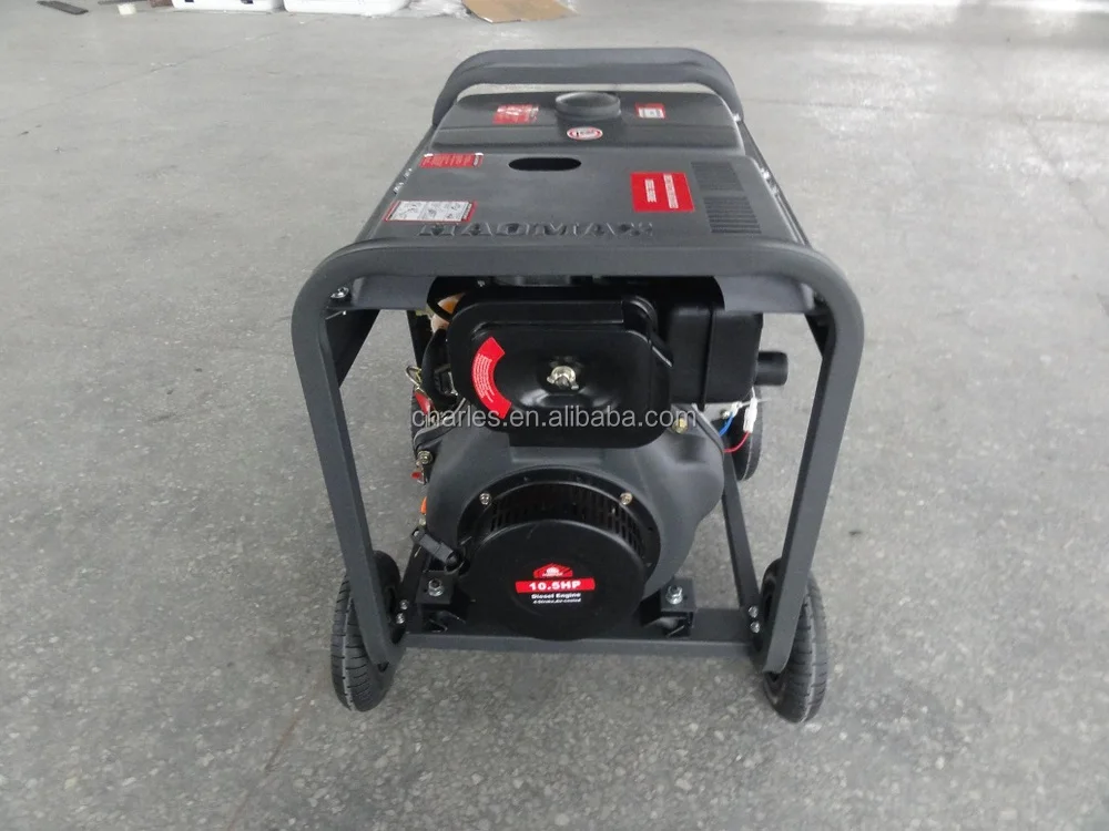 Haomax Hm6500lhe3-ats Air Cooled Open Type Diesel Generator 220v/50hz ...