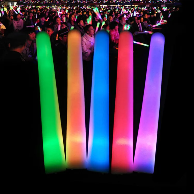 hot sell custom concert cheering led flashing foam light stick