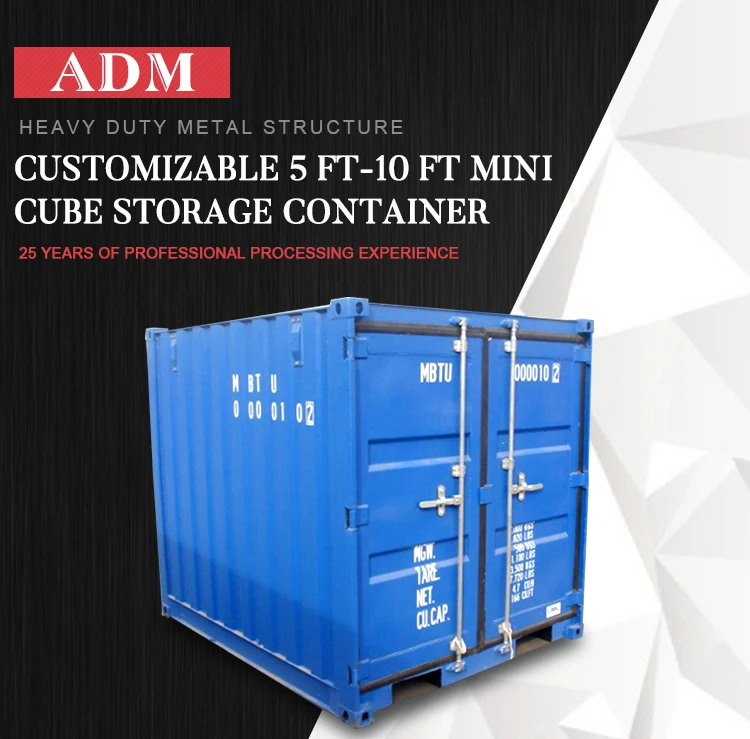 5FT 6FT7FT 8FT 9FT 10FT Stacking Container Nested Mini ISO Shipping Storage  Container - China Mini Container, Storage Container
