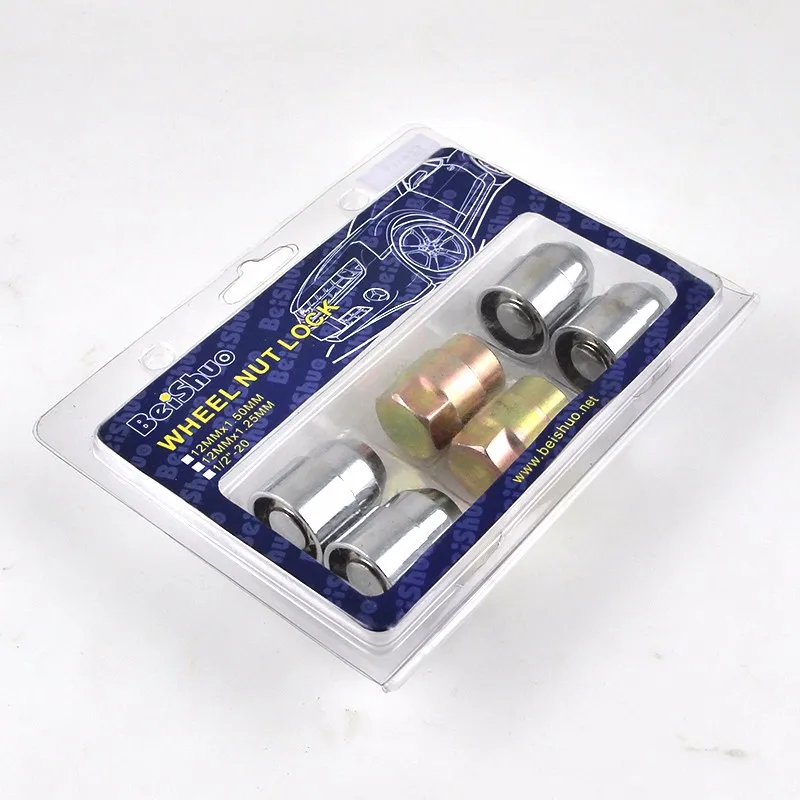 4+2 Pcs Carbon Steel Wheel Hub Nut Lock Set Buy Wheel Hub Nut,Nut Set,Wheel Hub Nut Lock Set