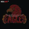 Rhinestone Eagle Iron On Transfer For Tee Shirts