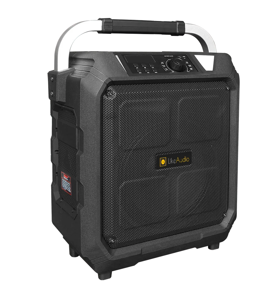 Rugged Design! Pt10a Active Portable Speaker Systems With Clear And Powerful Sound 10" Woofer