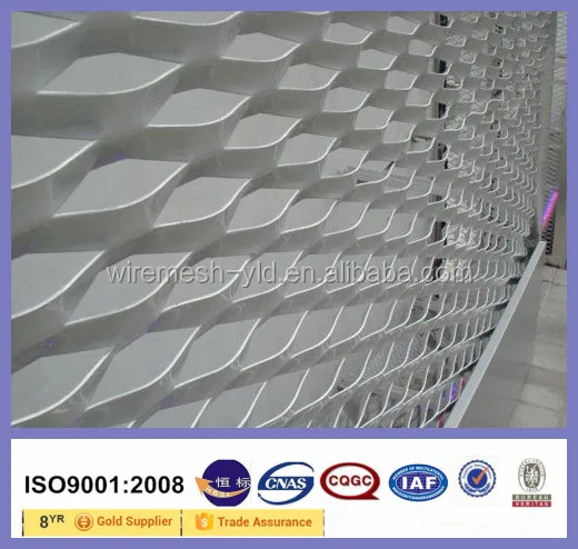 Alluminio lamiera stirata per pareti esterne di rivestimento ... Rivestimento pareti esterne