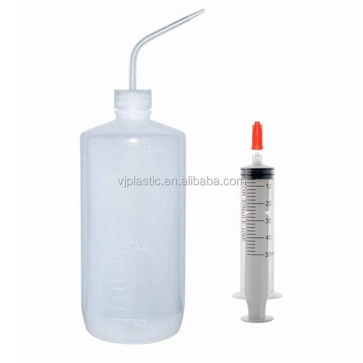 Low Density Polyethylene Narrow Mouth Plastic Wash Bottle Uses In