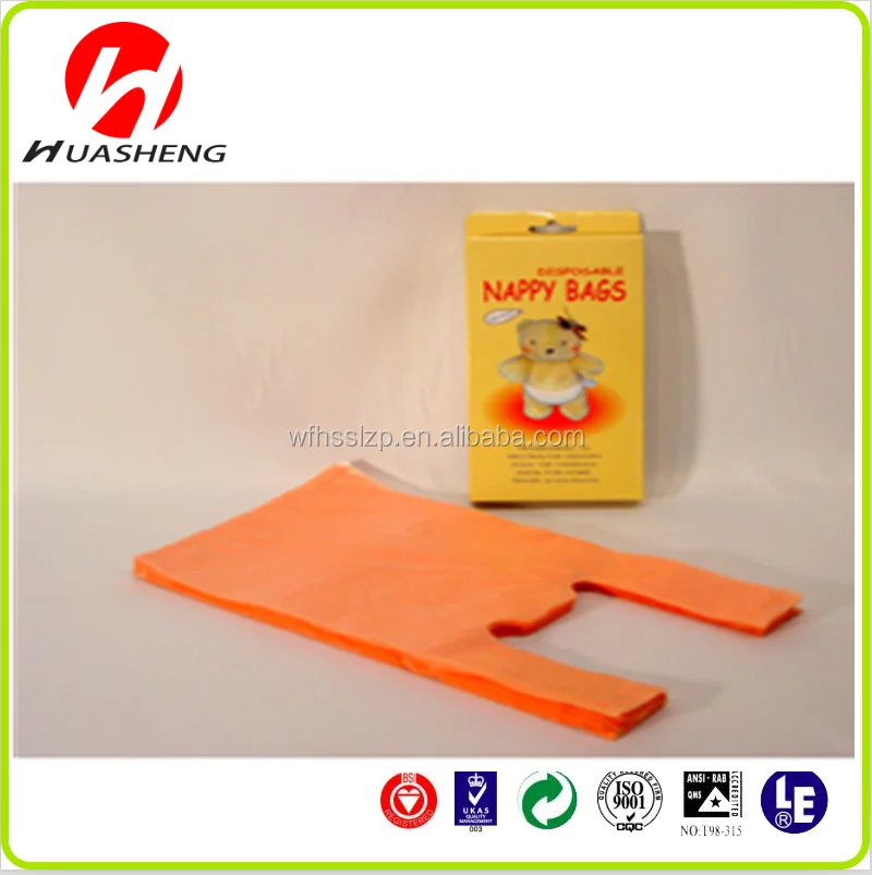 Hdpe Disposable Plastic Baby Nappy Bag Buy Nappy Bags,Baby Nappy Bag