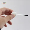 small plastic cap with brush nail polish cap China Origin